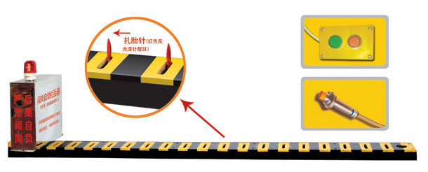 阳城县V3嵌入式闯岗自动扎胎器/阻车器